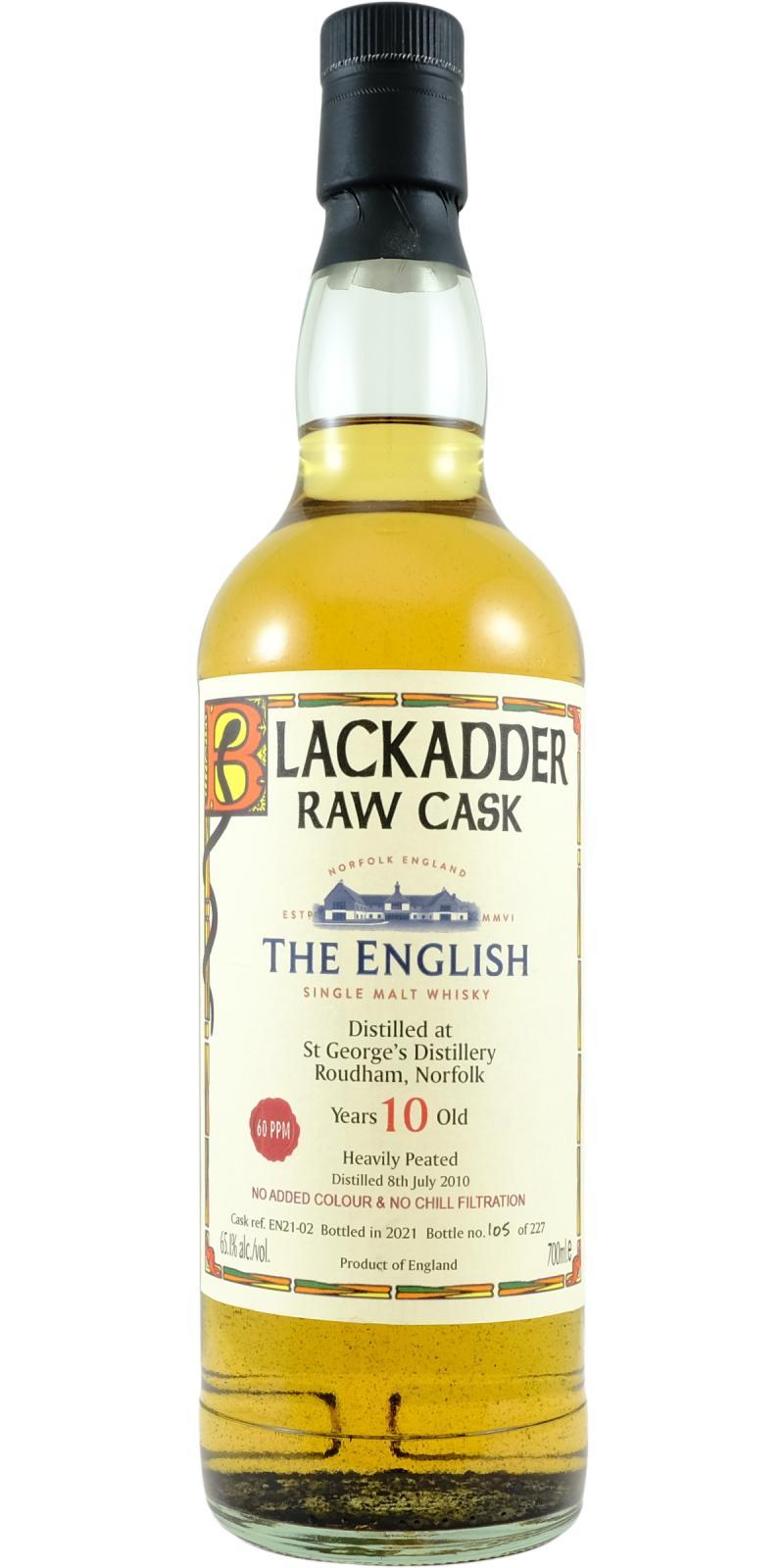 The English Whisky 2010 BA  Raw Cask