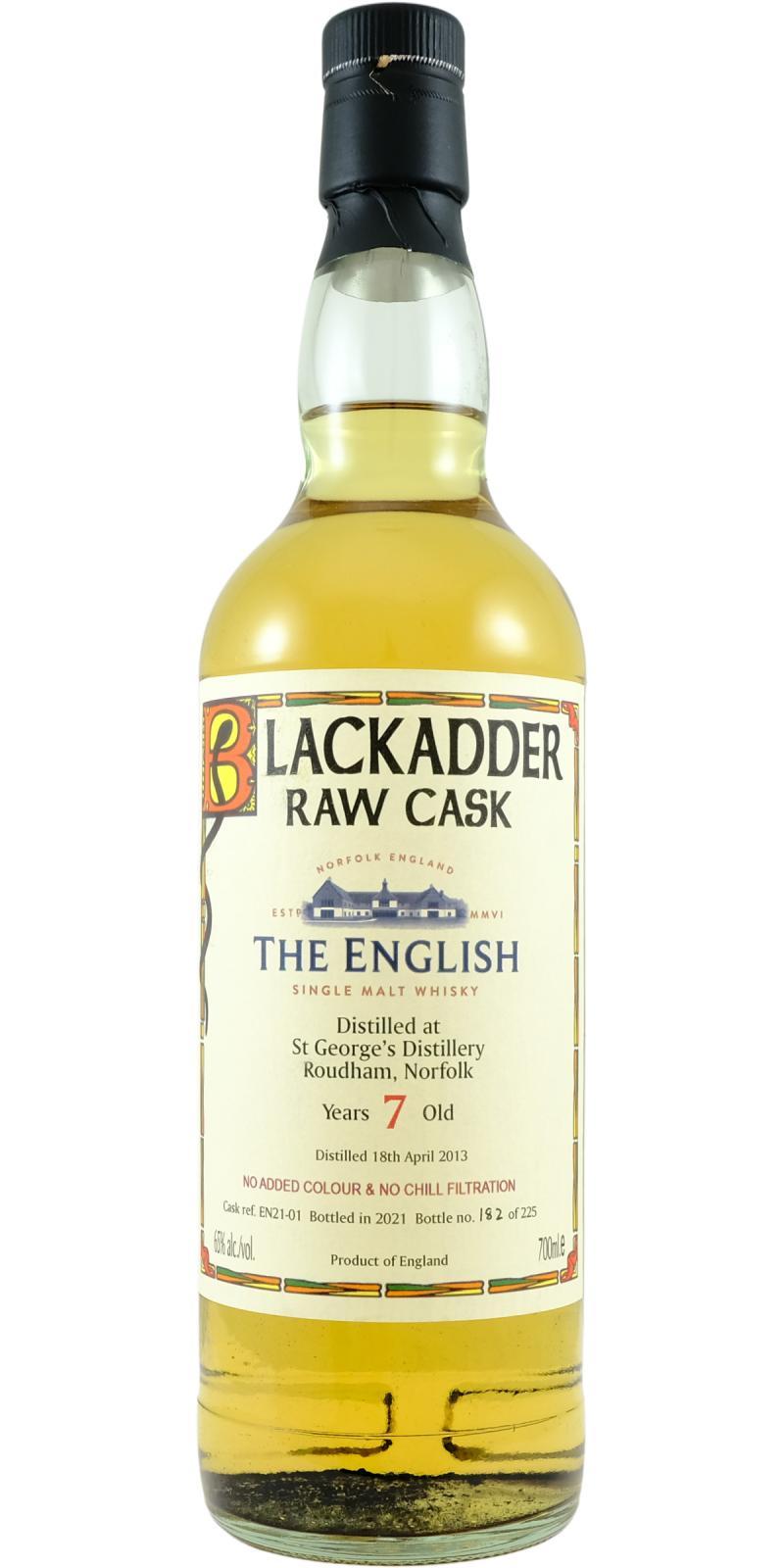 The English Whisky 2013 BA  Raw Cask