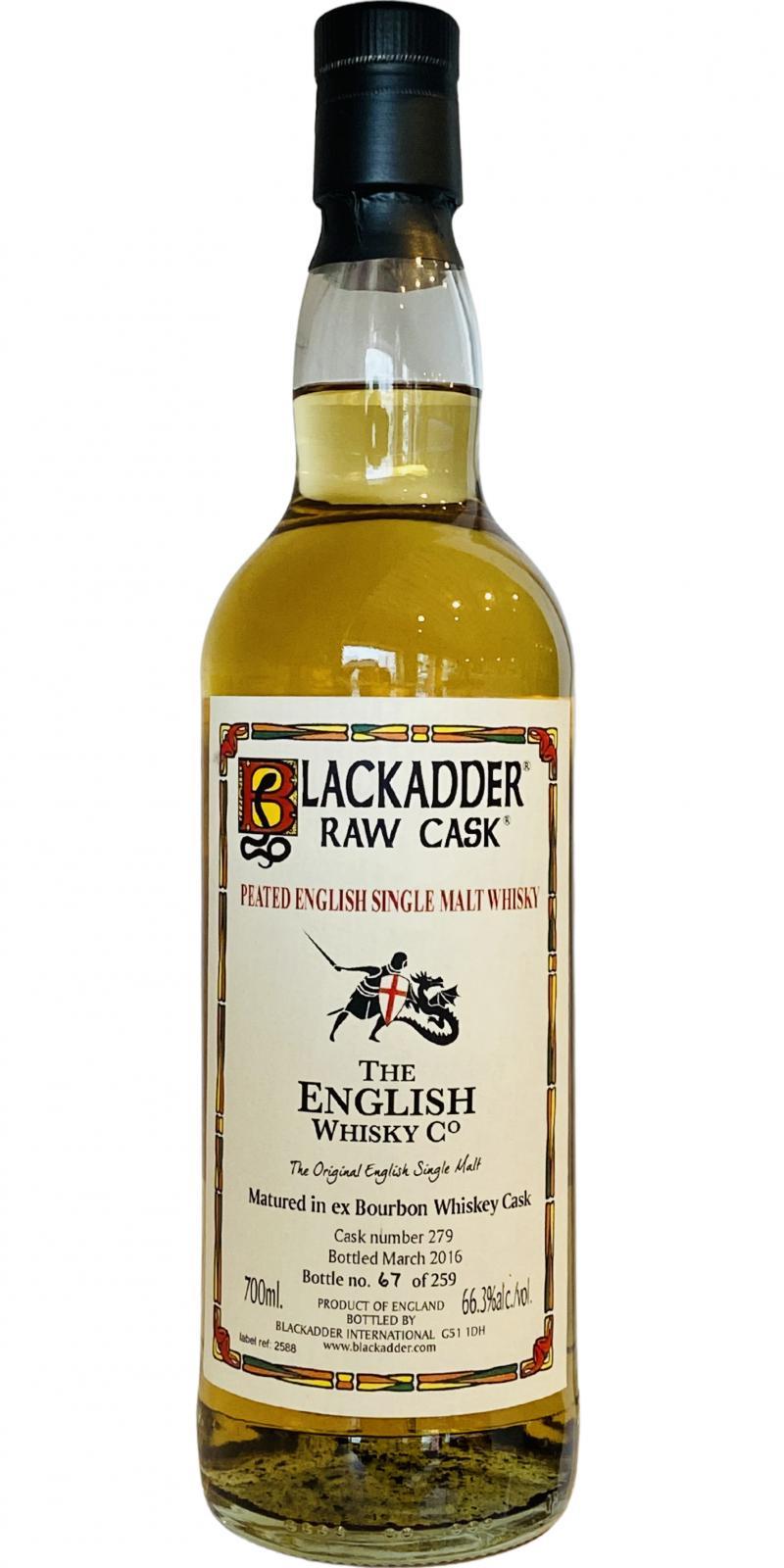 The English Whisky Peated English Single Malt Whisky BA  Raw Cask