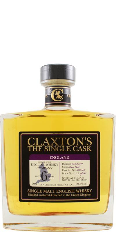 The English Whisky 2011 Cl  The Single Cask