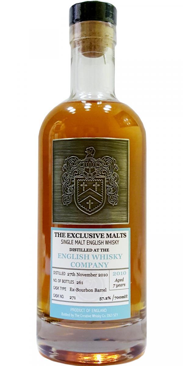 The English Whisky 2010 CWC  The Exclusive Malts