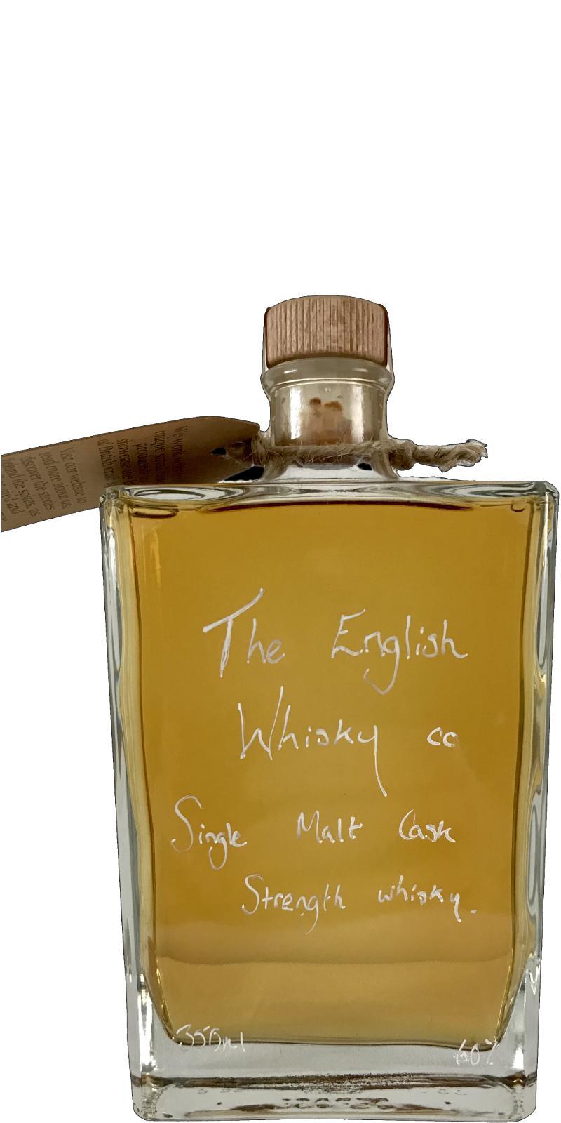 The English Whisky Single Malt KiSp  Cask Strength
