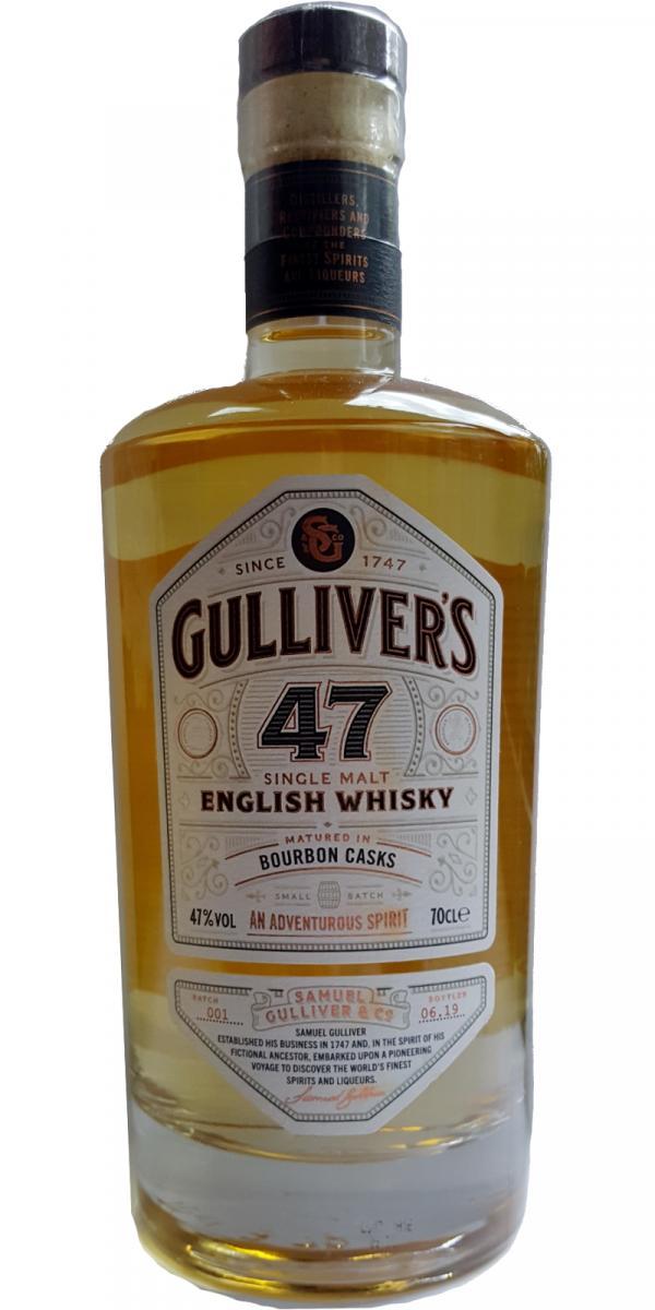 Gulliver's 47 2015 - Single Malt English Whisky SaGu  Small Batch