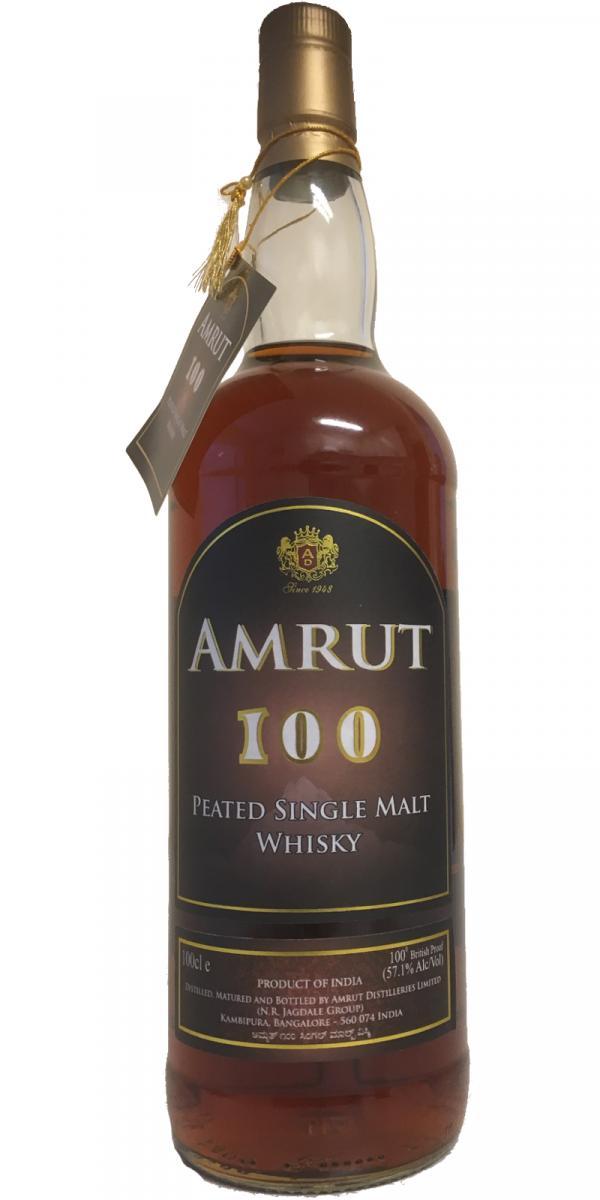 Amrut 100  Peated Single Malt