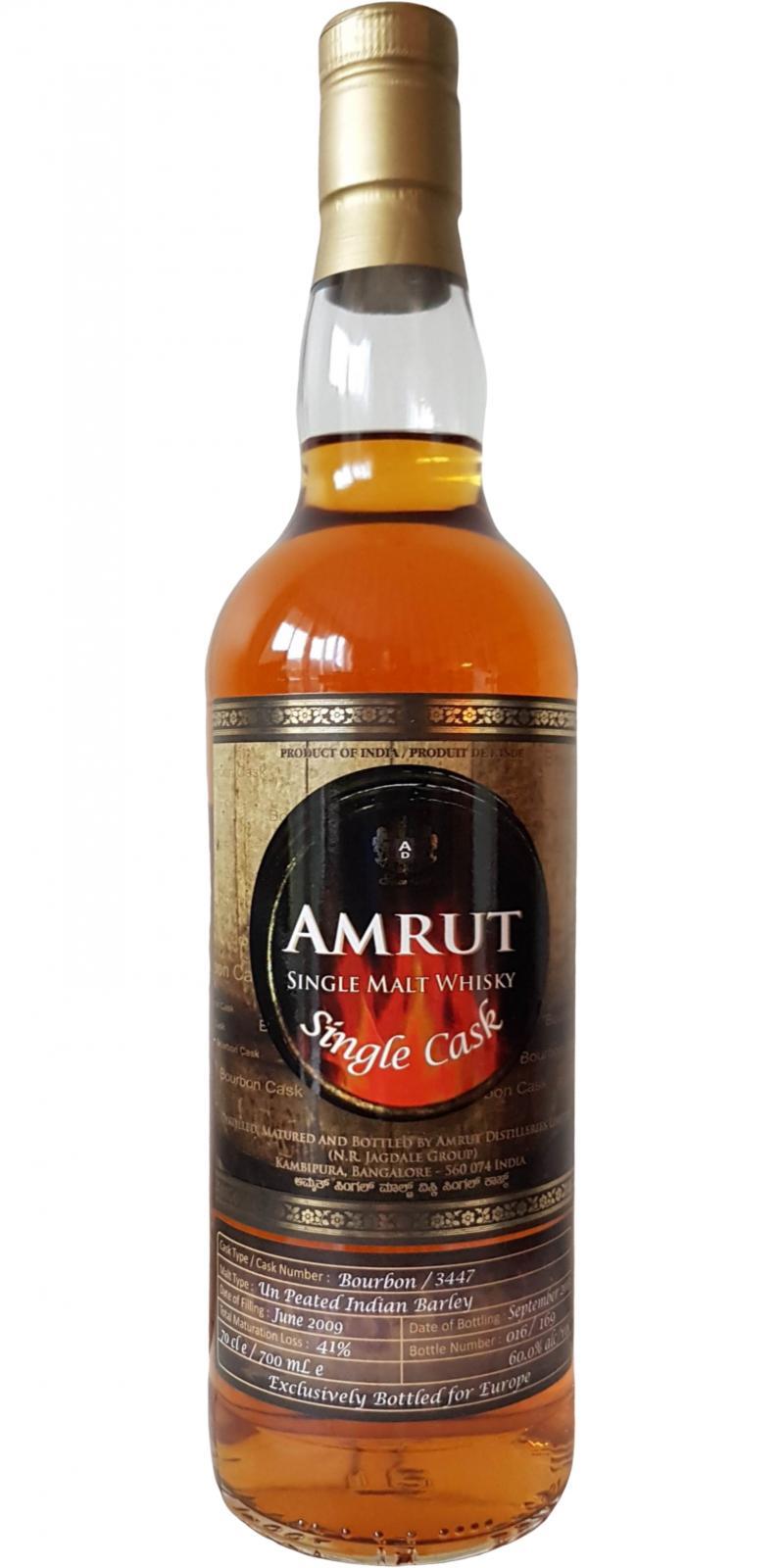 Amrut 2009  Single Cask