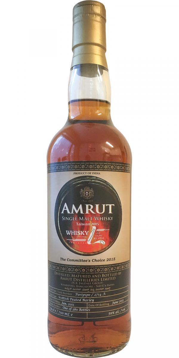 Amrut 2011  The Committee's Choice 2015