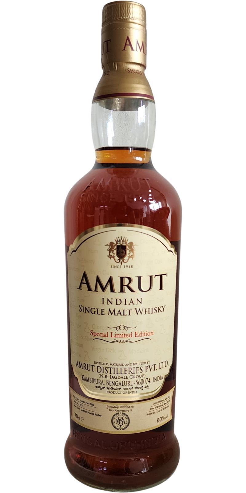 Amrut 2012  X