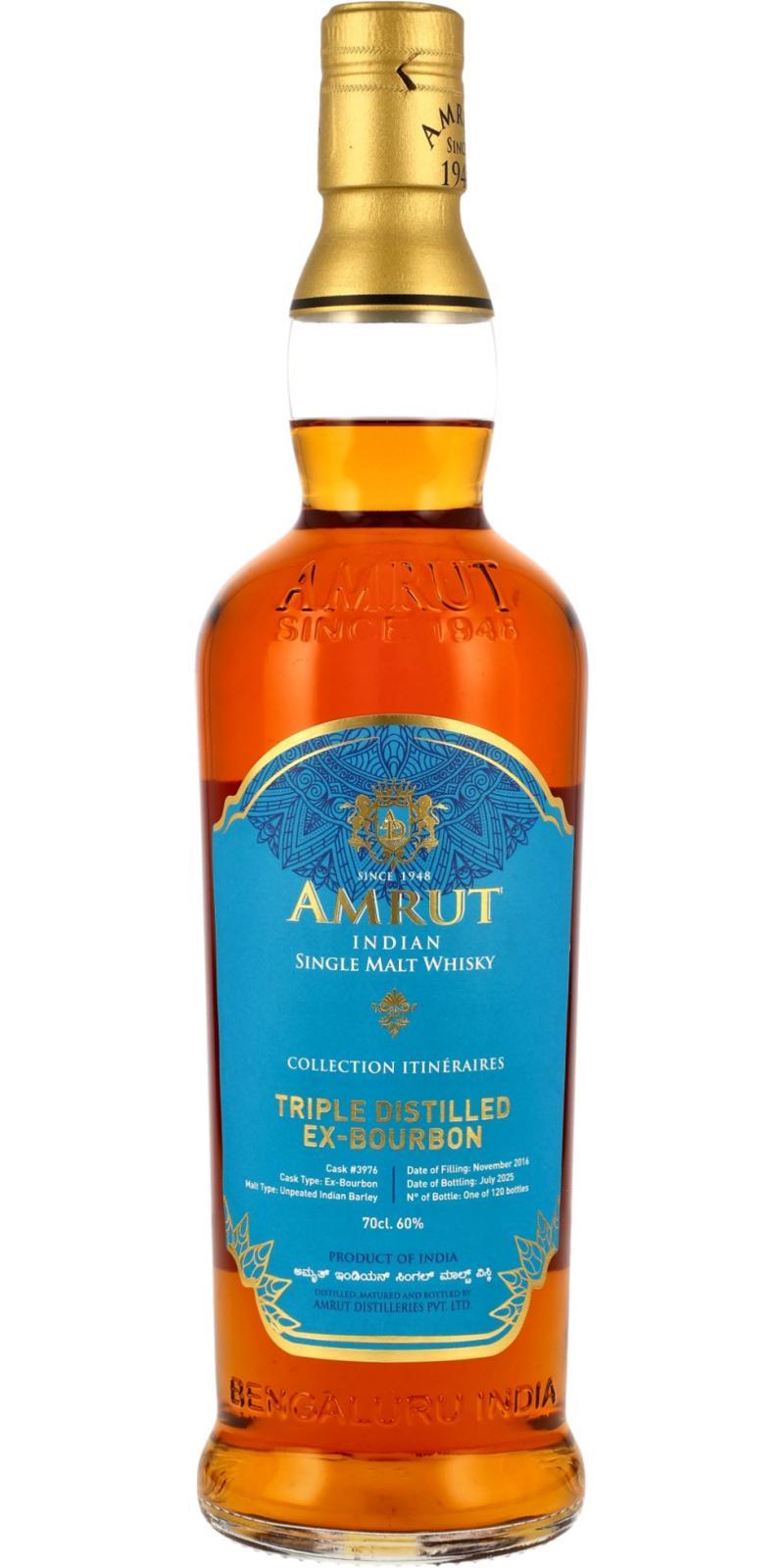 Amrut 2016  Collection Itinéraires