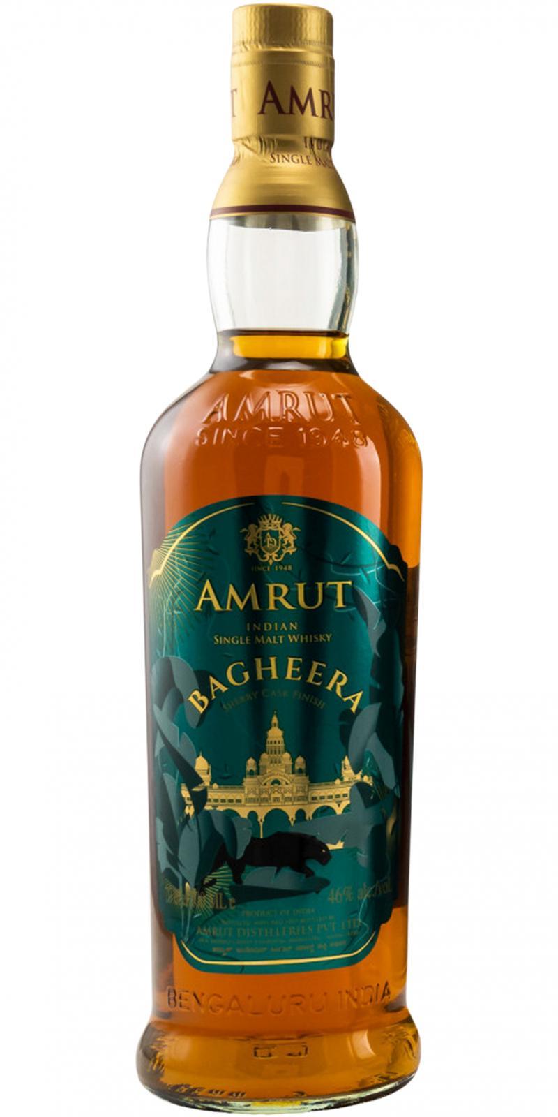 Amrut Bagheera  Indian Single Malt Whisky