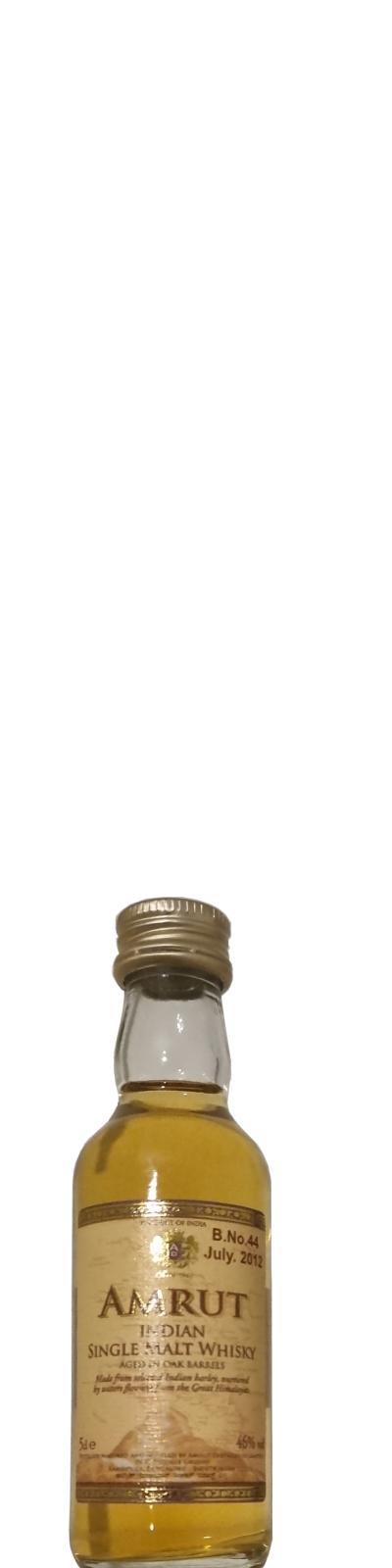 Amrut Indian Single Malt Whisky