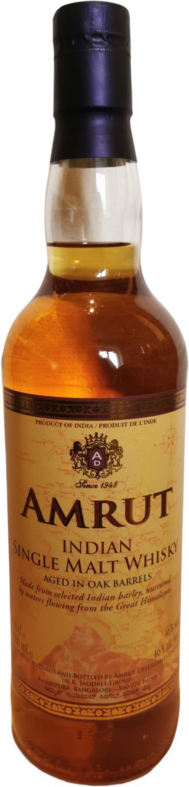 Amrut Indian Single Malt Whisky