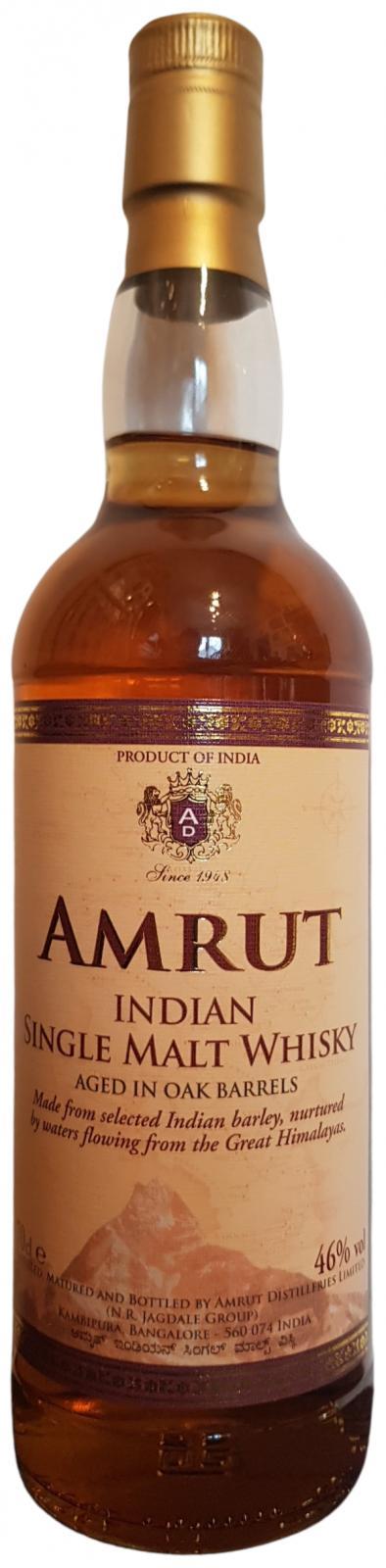Amrut Indian Single Malt Whisky