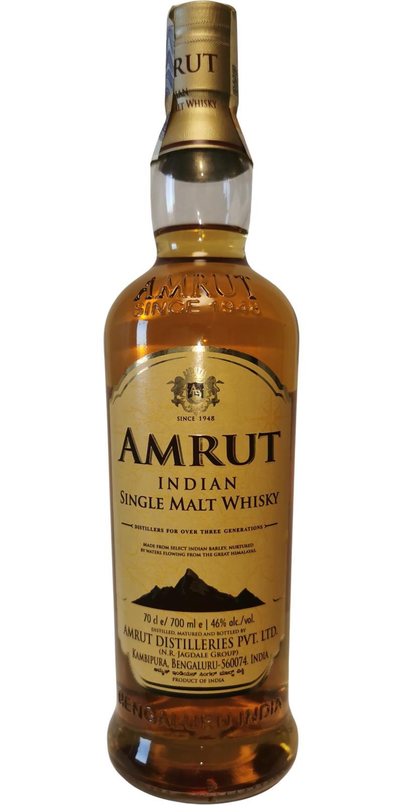 Amrut Indian Single Malt Whisky