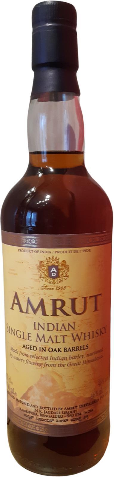 Amrut Indian Single Malt Whisky  Indian Barley