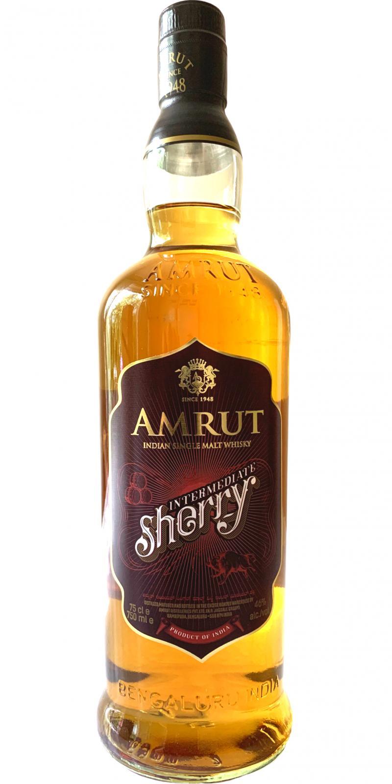 Amrut Intermediate Sherry