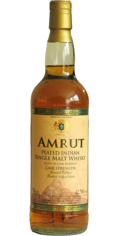 Amrut Peated Indian  Cask Strength