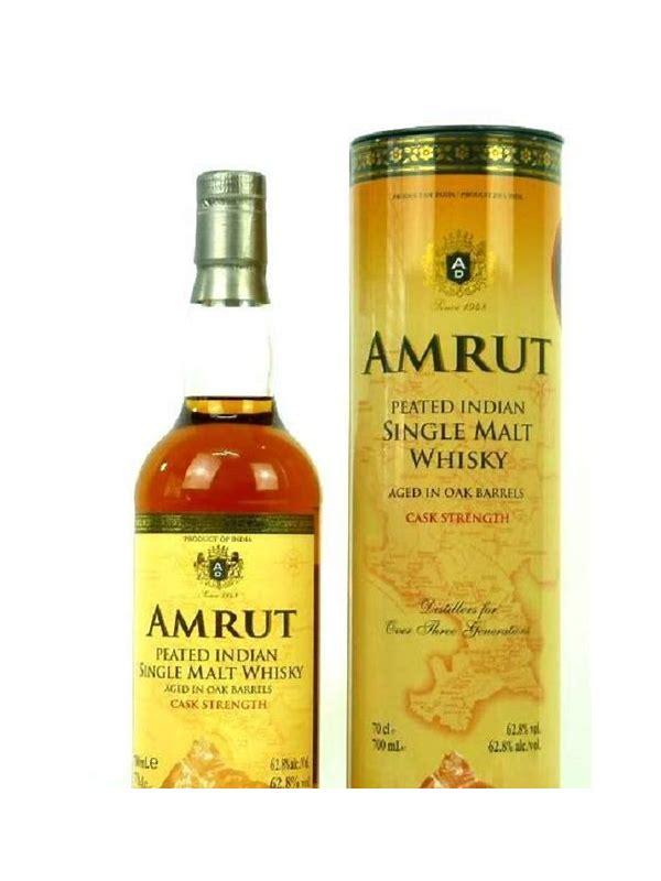 Amrut Peated Malt  Cask Strength