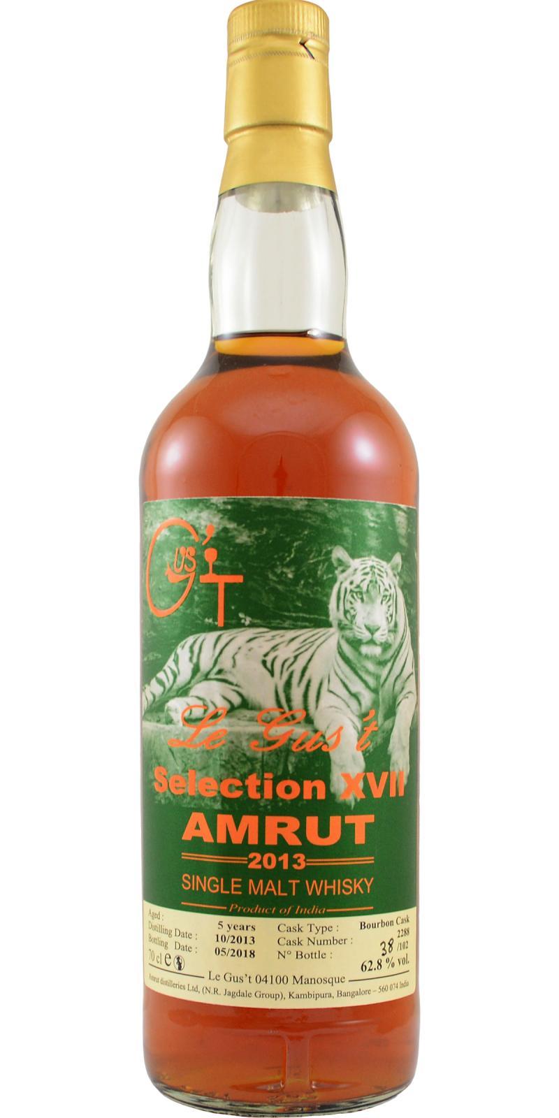 Amrut 2013 LEG  Selection XVII