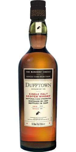 Dufftown 1997 The Managers' Choice