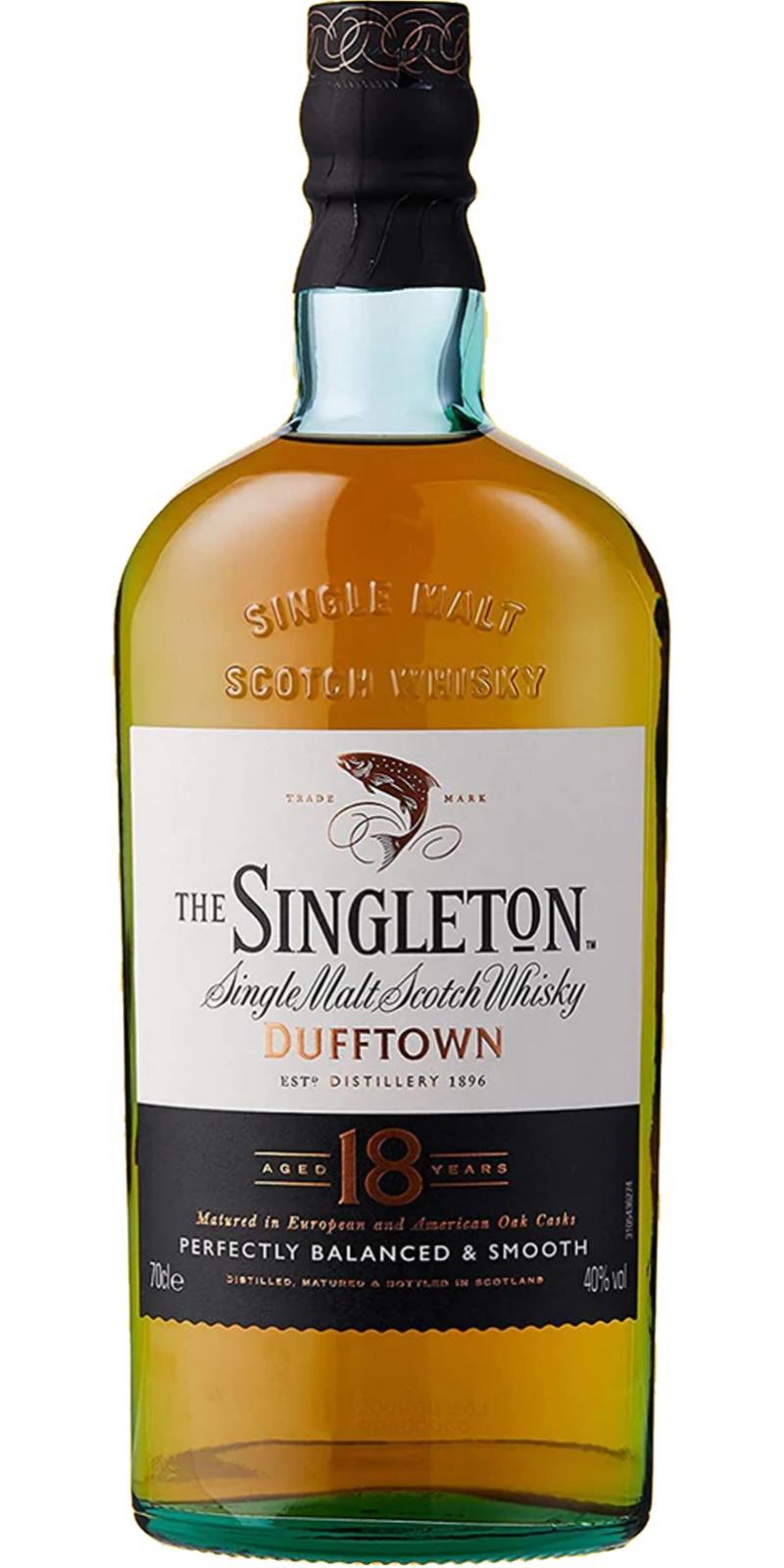 The Singleton of Dufftown 18-year-old Perfectly Balanced & Smooth