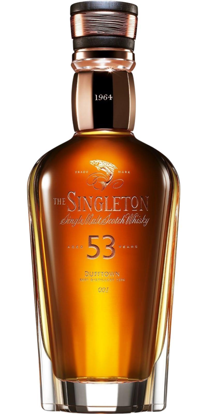 The Singleton of Dufftown 1964 Paragon of Time Collection