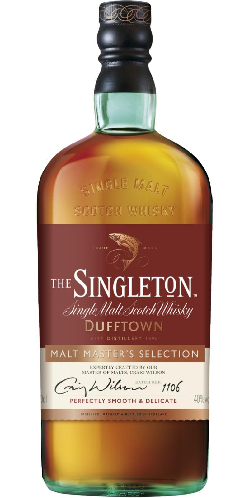 The Singleton of Dufftown Malt Master's Selection Perfectly Smooth & Delicate