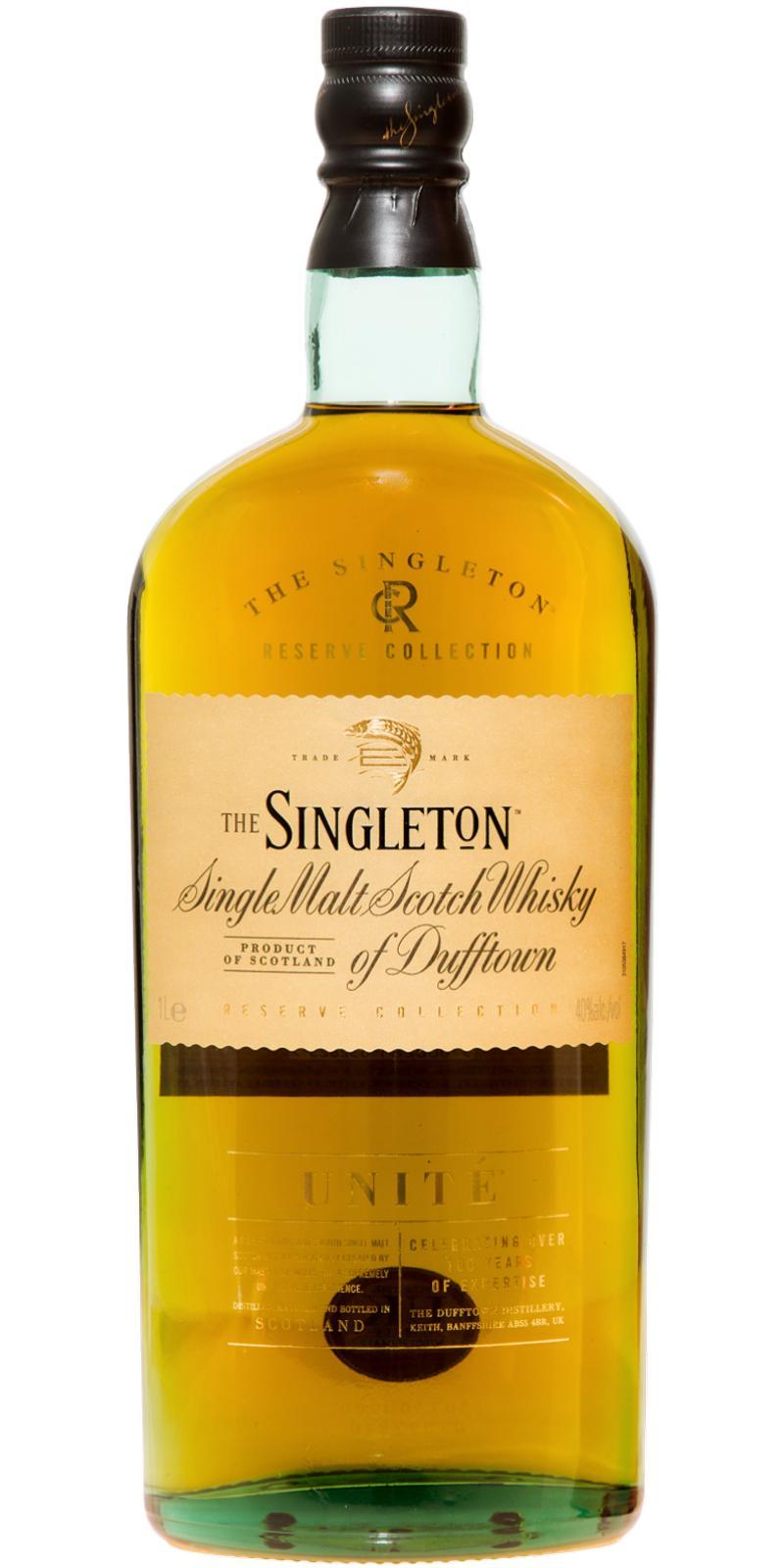 The Singleton of Dufftown Unité Reserve Collection