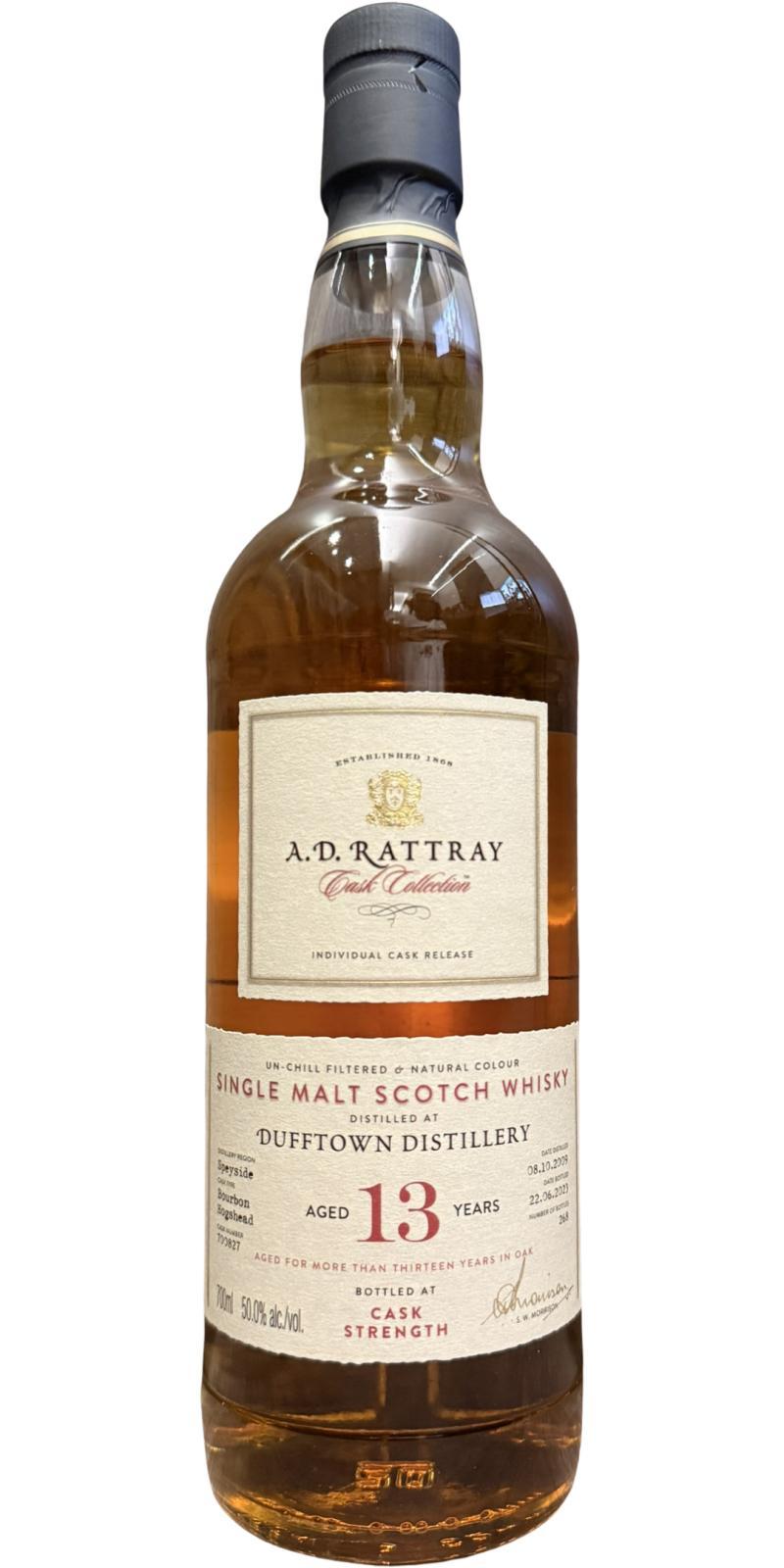 Dufftown 2009 DR Individual Cask Release