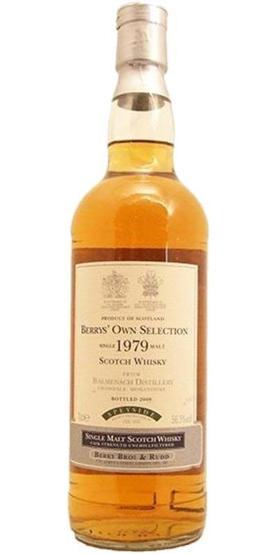 Dufftown 1979 BR Berrys' Own Selection