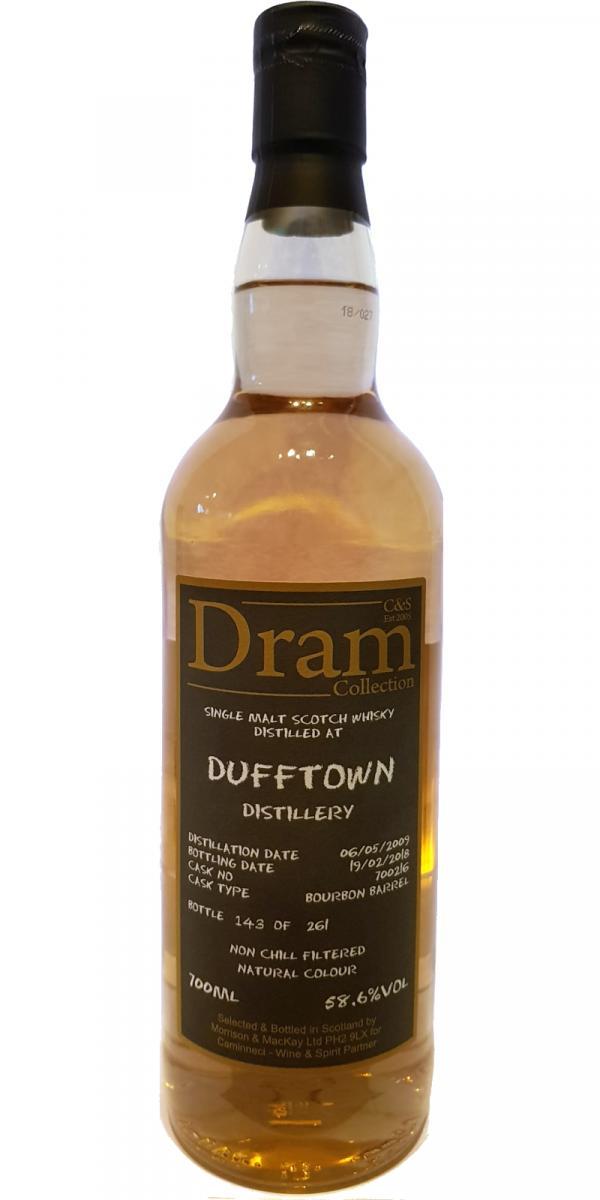 Dufftown 2009 C&S Dram Collection