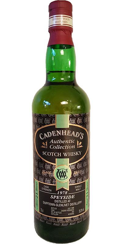 Dufftown 1978 CA Authentic Collection