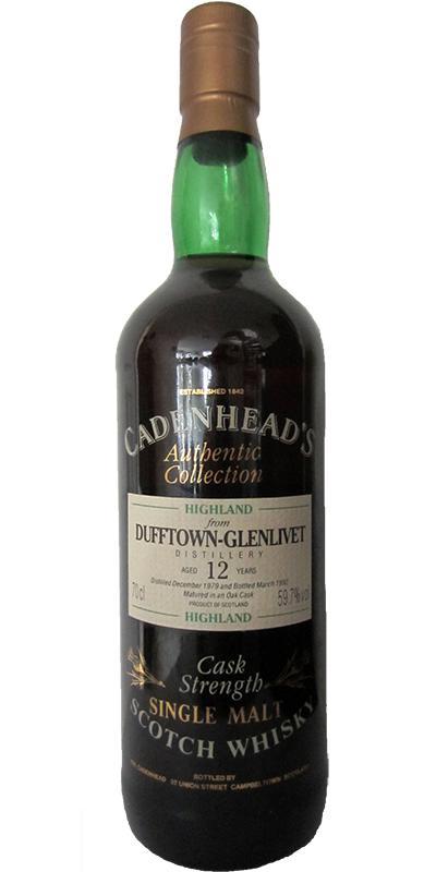 Dufftown 1979 CA Authentic Collection