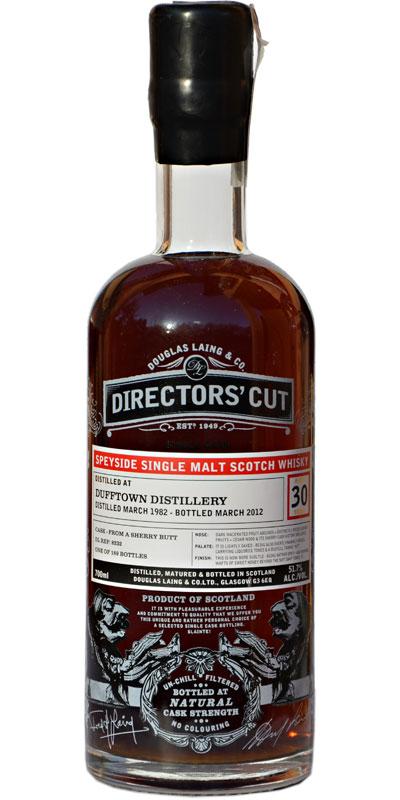 Dufftown 1982 DL Directors' Cut
