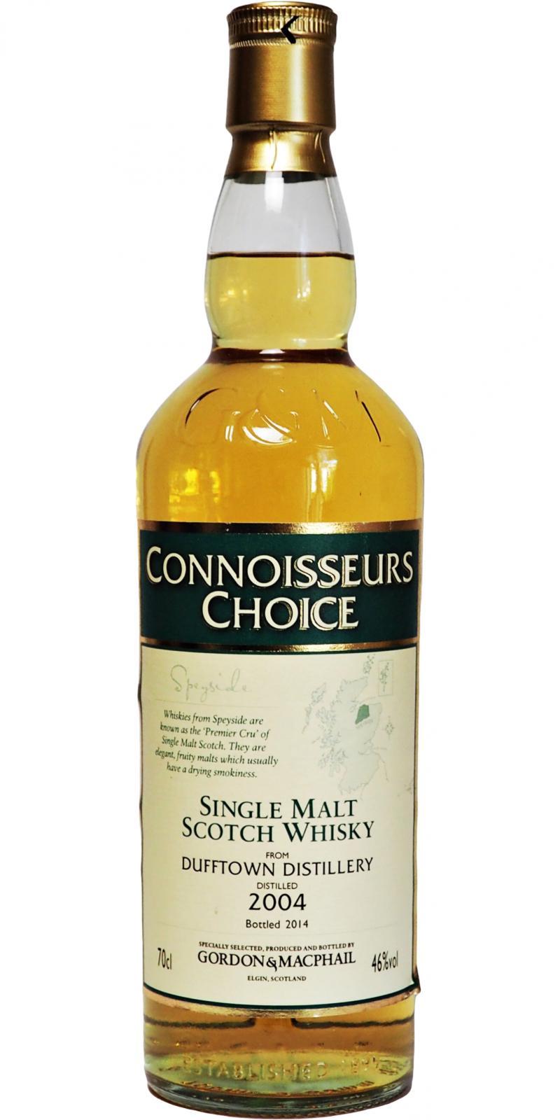 Dufftown 2004 GM Connoisseurs Choice