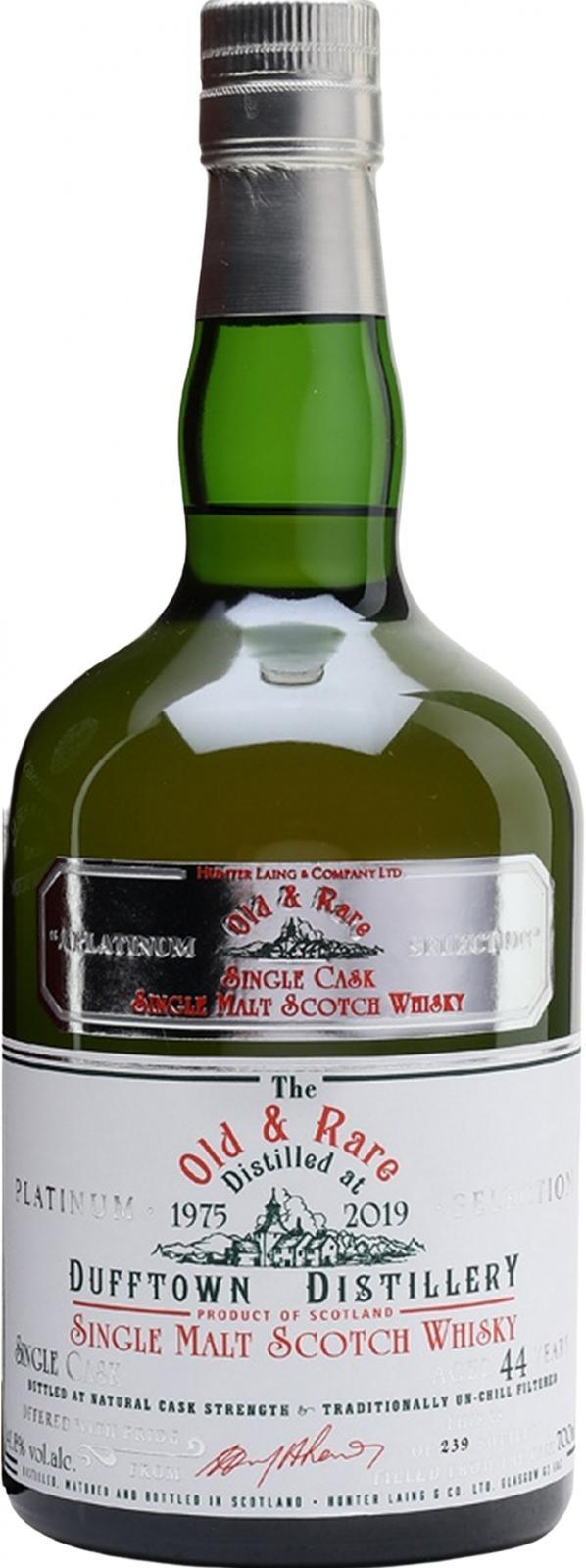 Dufftown 1975 HL Old & Rare - A Platinum Selection