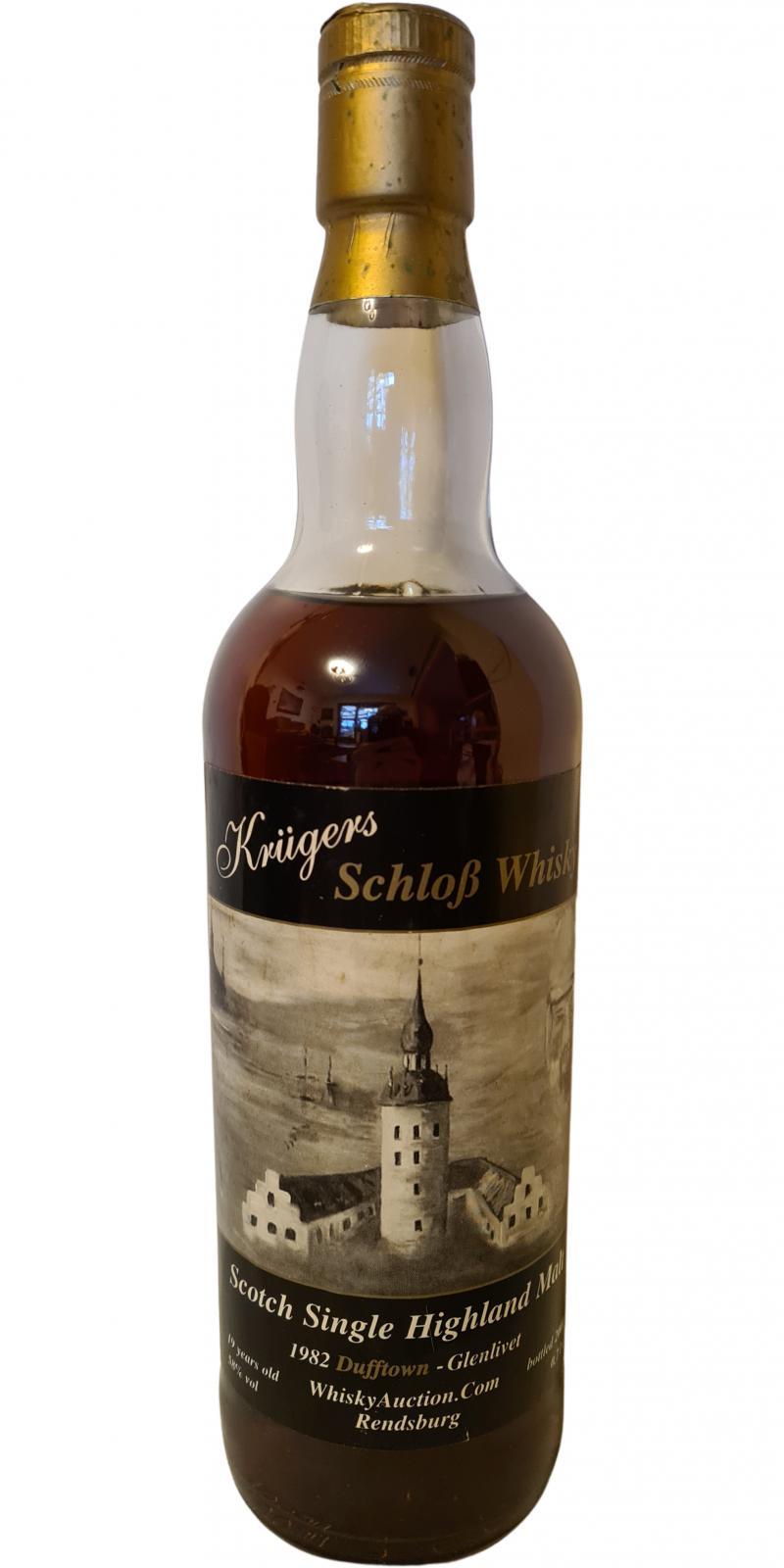 Dufftown 1982 KW Schloss Whisky