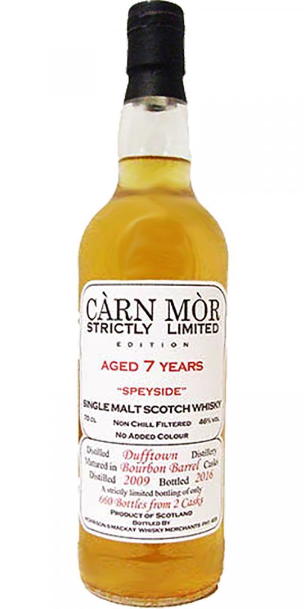 Dufftown 2009 MMcK Càrn Mòr - Strictly Limited Edition