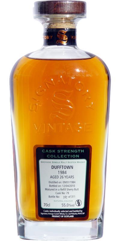 Dufftown 1984 SV Cask Strength Collection