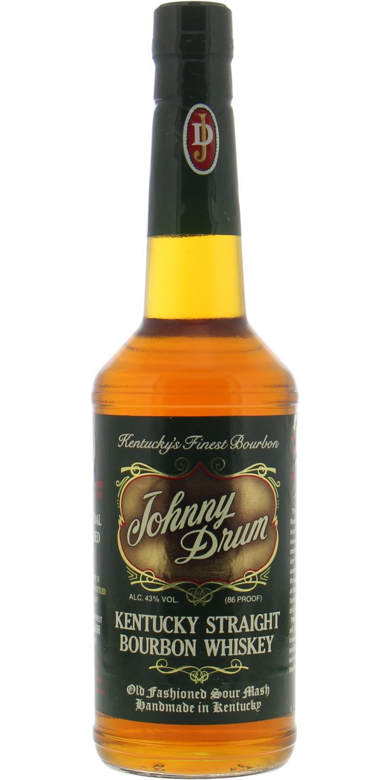 Johnny Drum Green Label  Kentucky Straight Bourbon Whiskey