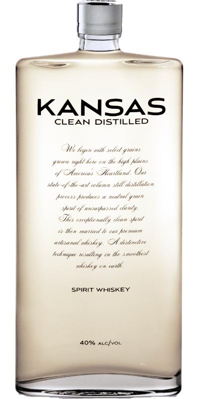 Kansas Clean Distilled Spirit Whiskey