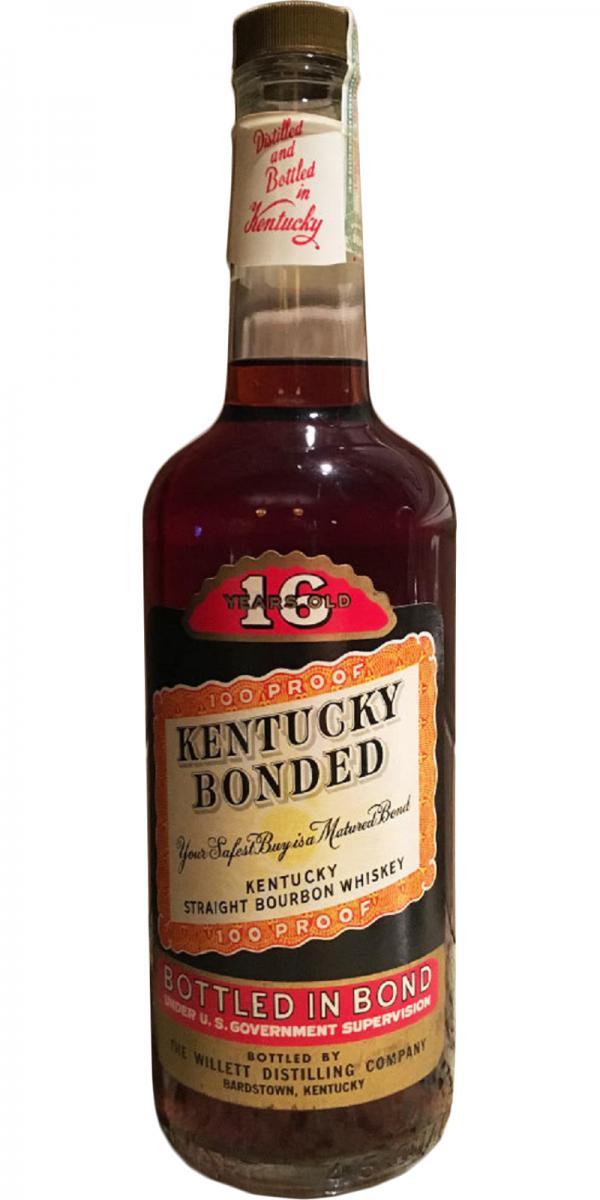 Kentucky Bonded 1959  Bottled in Bond