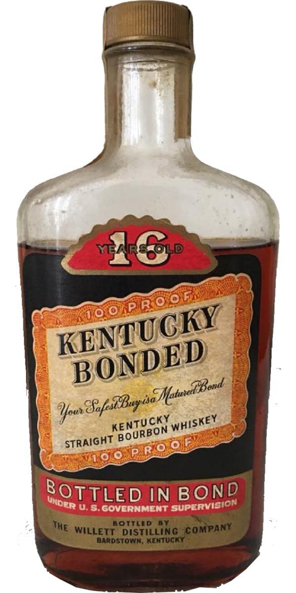 Kentucky Bonded 1959  Bottled in Bond