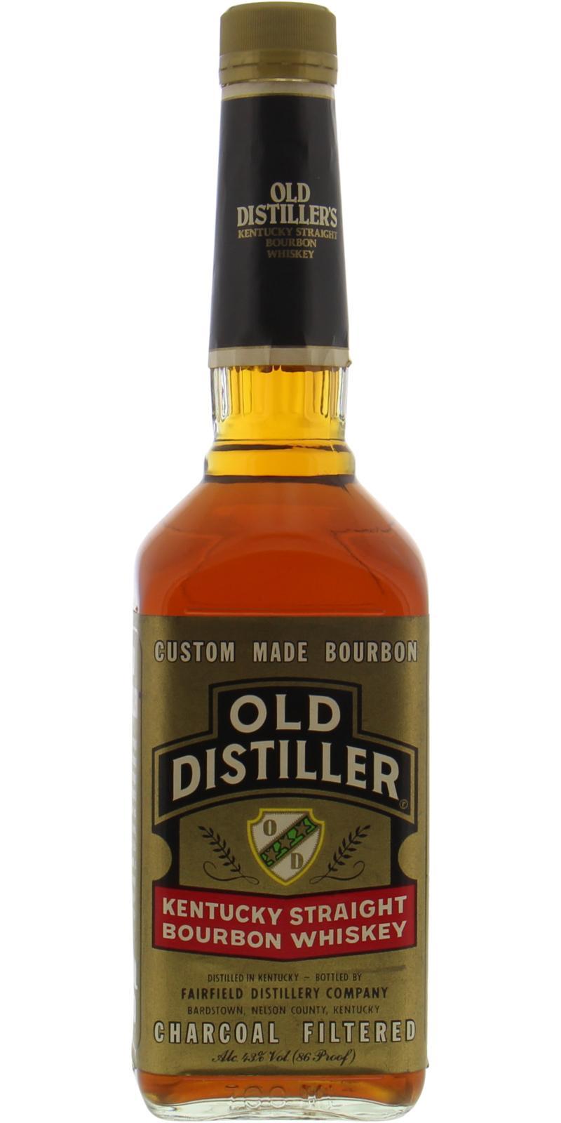 Old Distiller Kentucky Straight Bourbon Whiskey