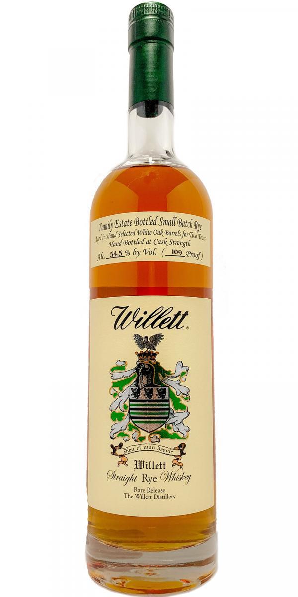 Willett 02-year-old  Family Estate Bottled Small Batch Rye