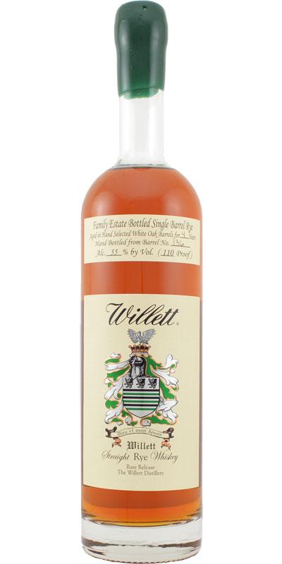 Willett 04-year-old  Family Estate Bottled Single Barrel Rye