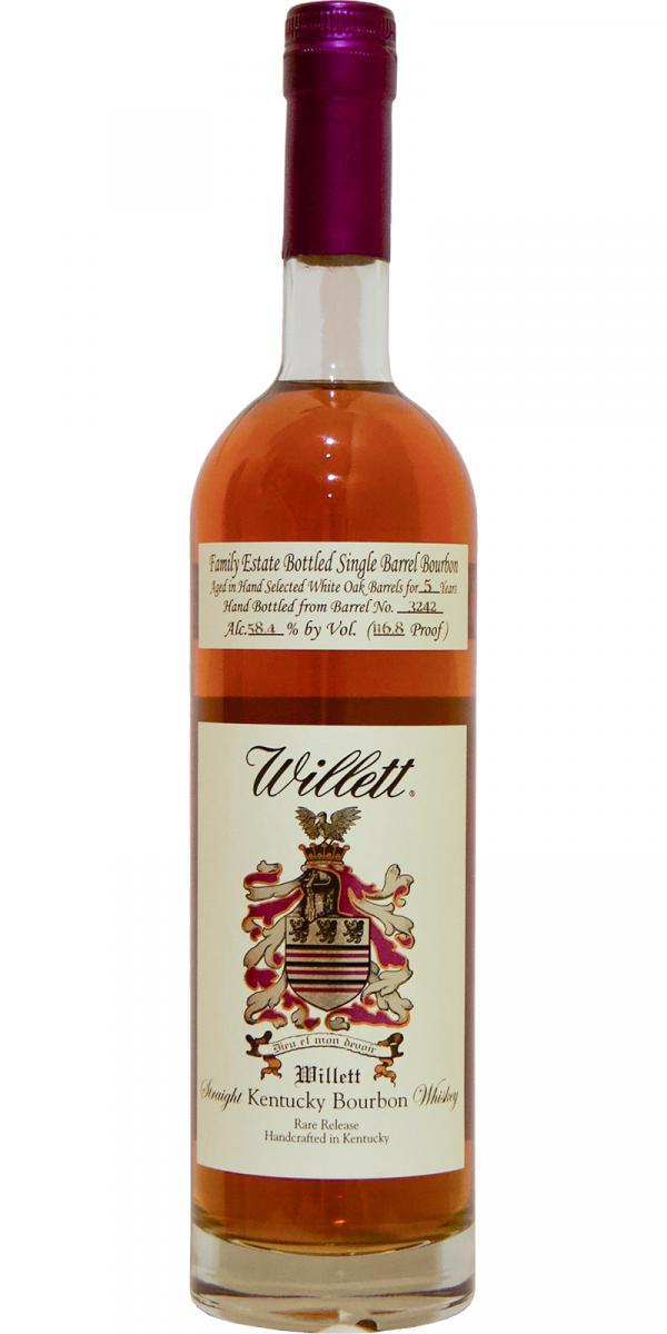 Willett 05-year-old  Family Estate Bottled Single Barrel Bourbon