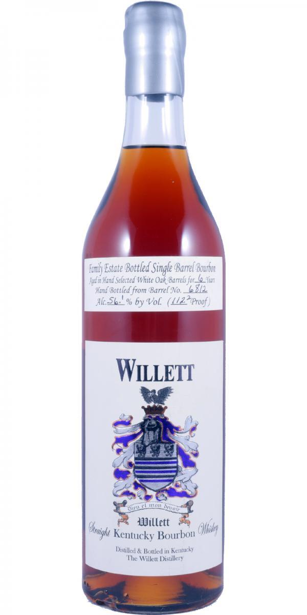 Willett 06-year-old  Family Estate Bottled Single Barrel Bourbon