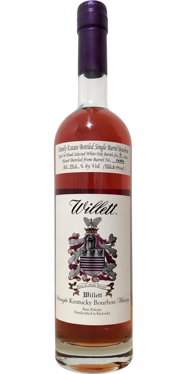 Willett 06-year-old  Family Estate Bottled Single Barrel Bourbon