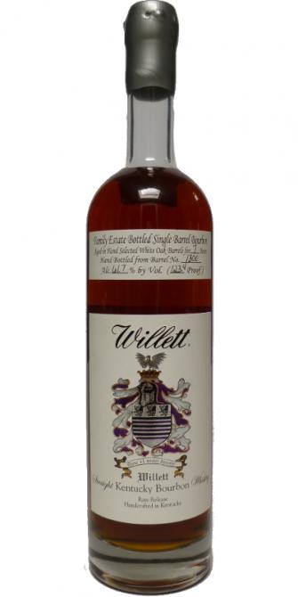 Willett 07-year-old  Family Estate Bottled Single Barrel Bourbon