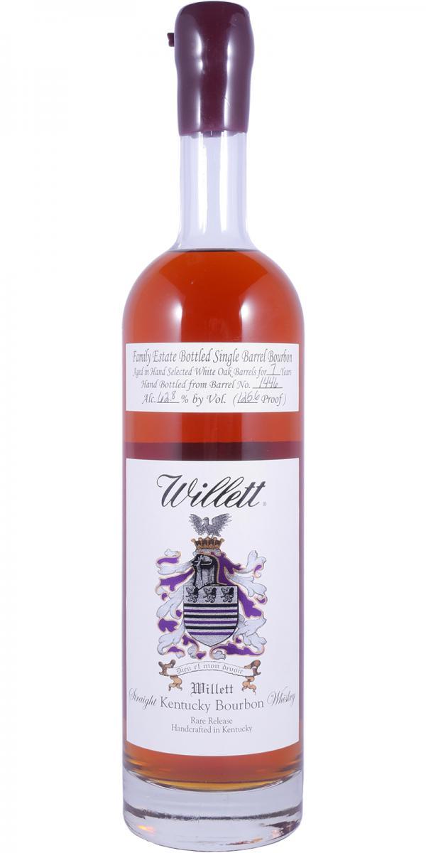 Willett 07-year-old  Family Estate Bottled Single Barrel Bourbon